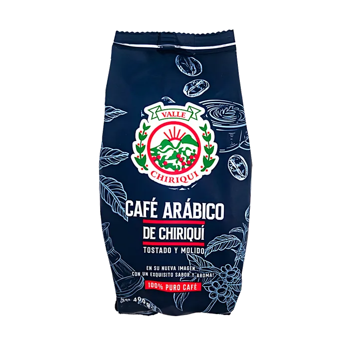 CAFÉ ARÁBICO DE CHIRIQUÍ TOSTADO Y MOLIDO